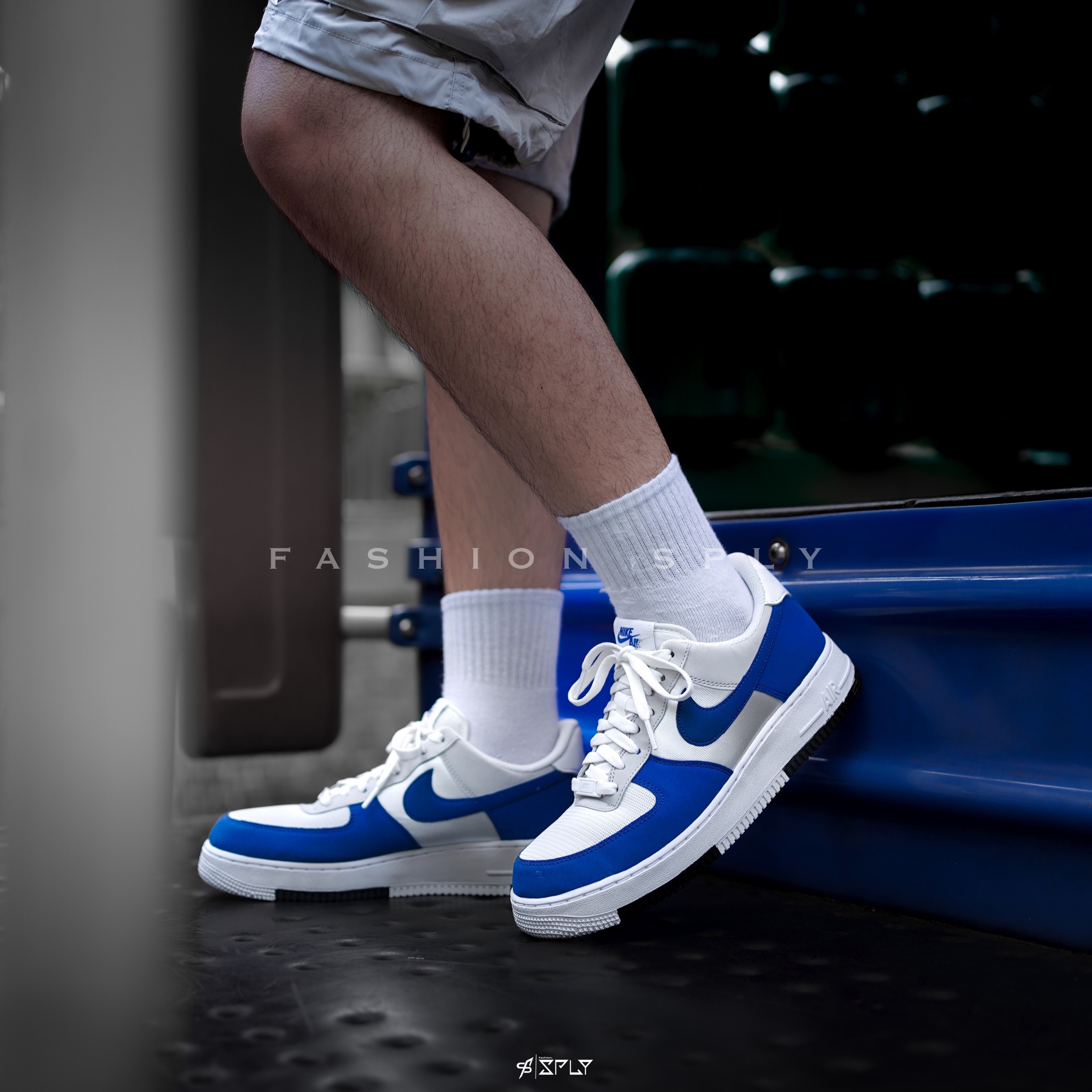 Nike Air Force 1 Low 07 Time Warp 克萊茵藍灰 FJ5471-121