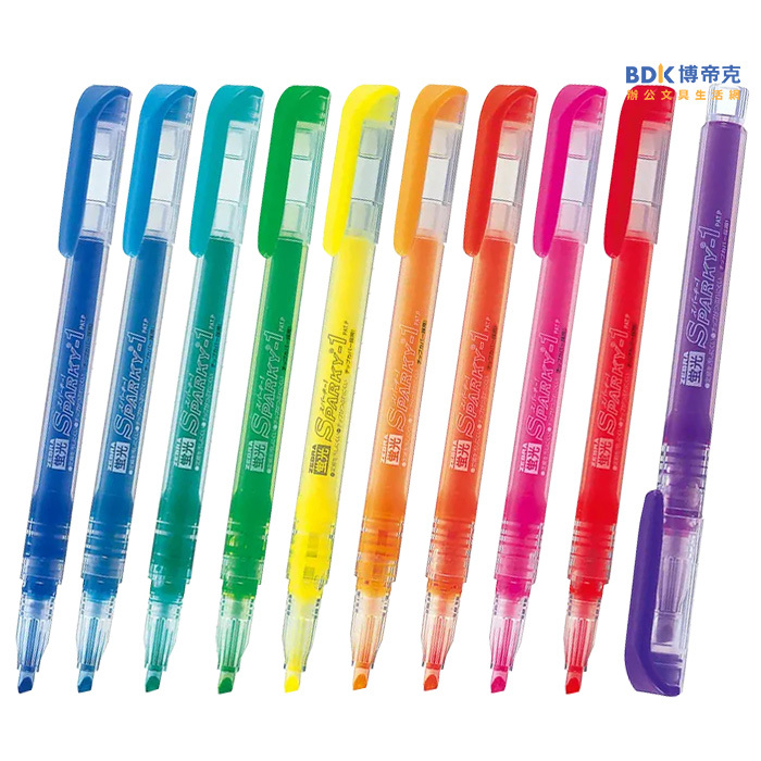 ZEBRA 斑馬 SPARKY-1直液式螢光筆 WKP1 系列