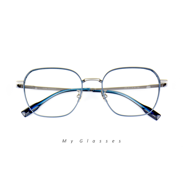 T95純鈦經典方框眼鏡