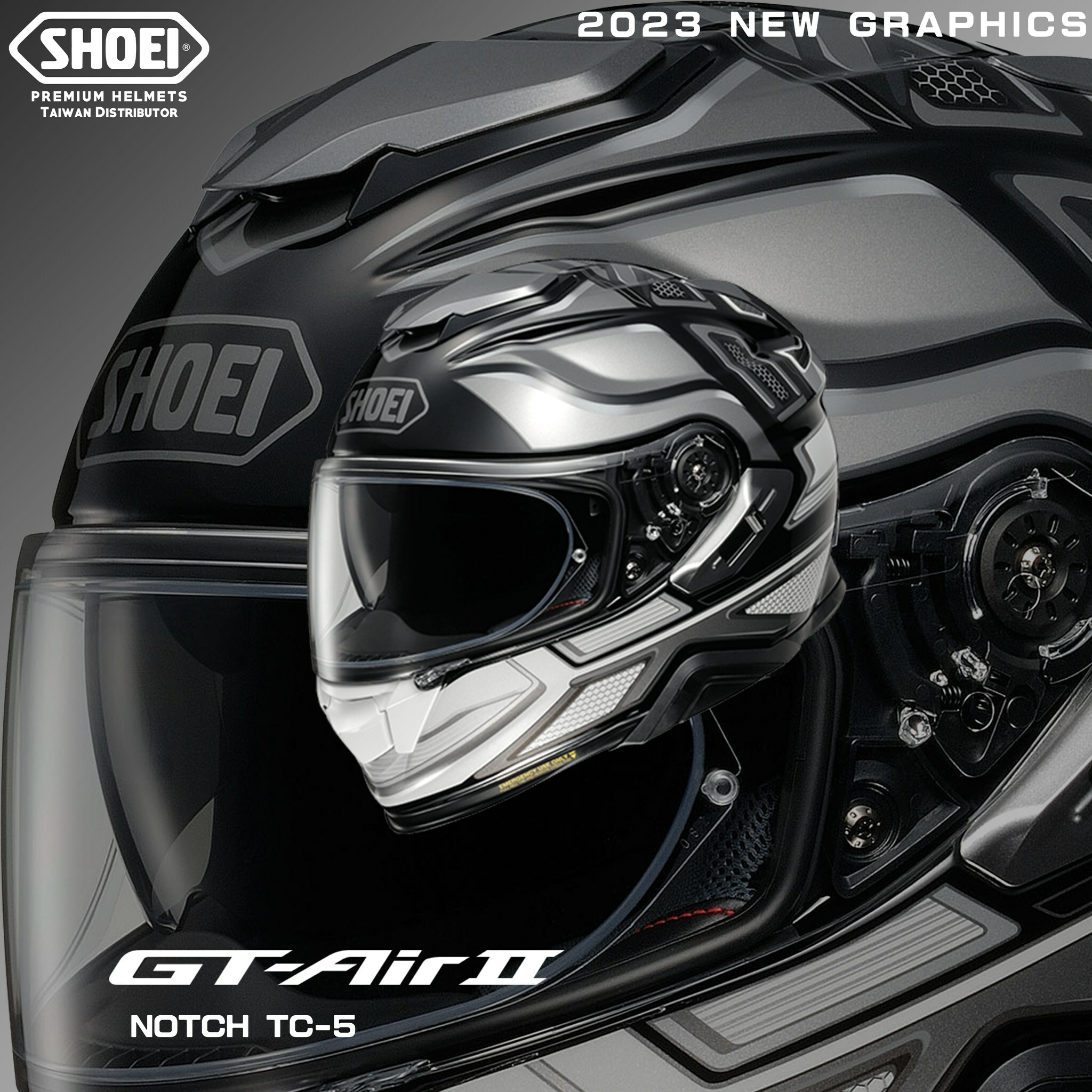 SHOEI GT-Air II NOTCH (TC-5) 全罩式安全帽