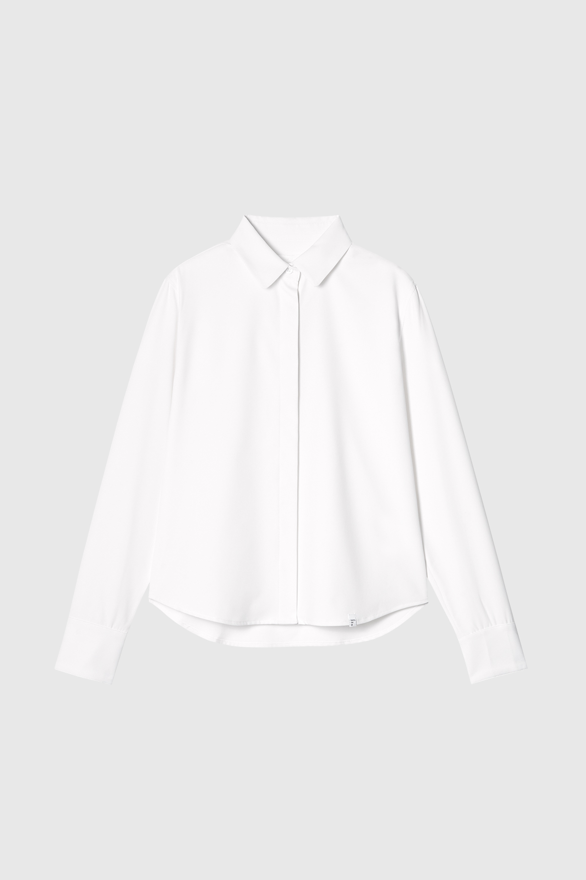 INFINITY 長袖襯衫SLIM 女（牙白）