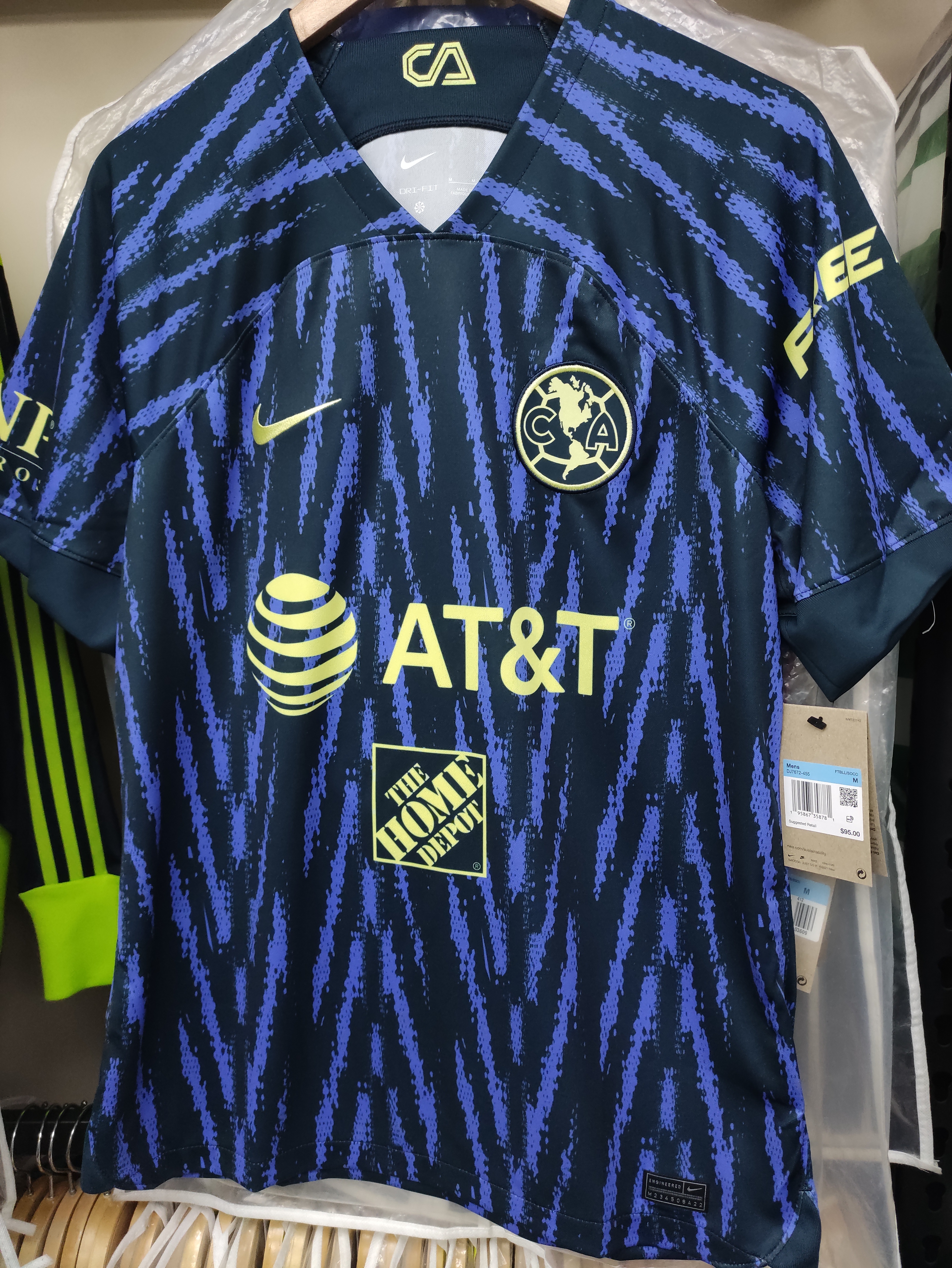 22-23阿美利加作客球迷版球衣