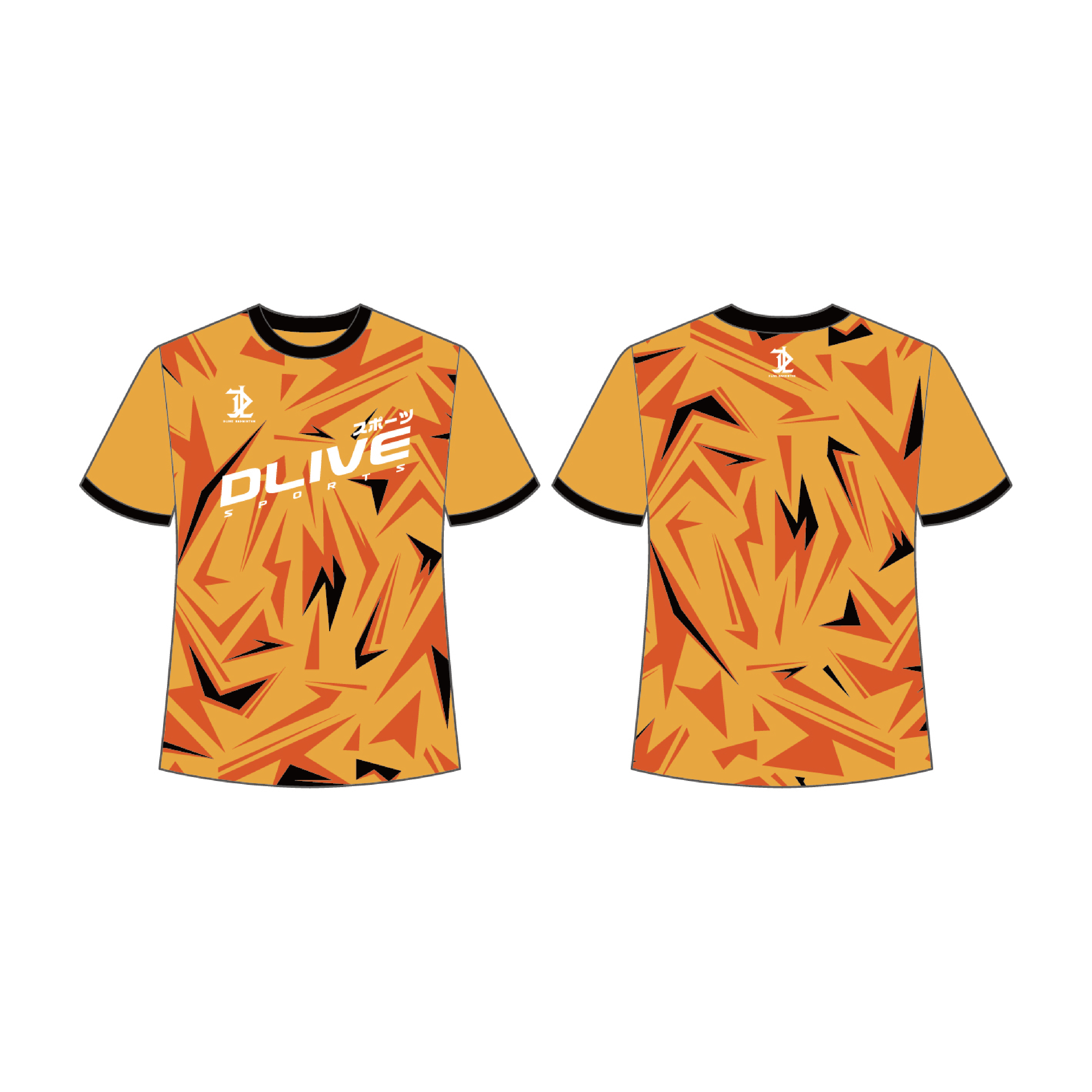 昇華圓領羽球服 - 急流