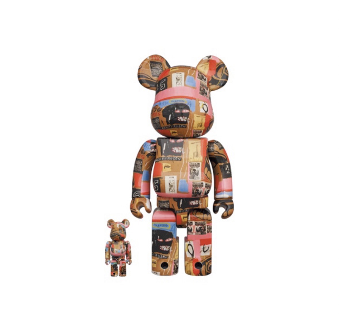 BE@RBRICK Andy Warhol Basquiat 2 巴安 2代 巴斯奇亞 400% 100%