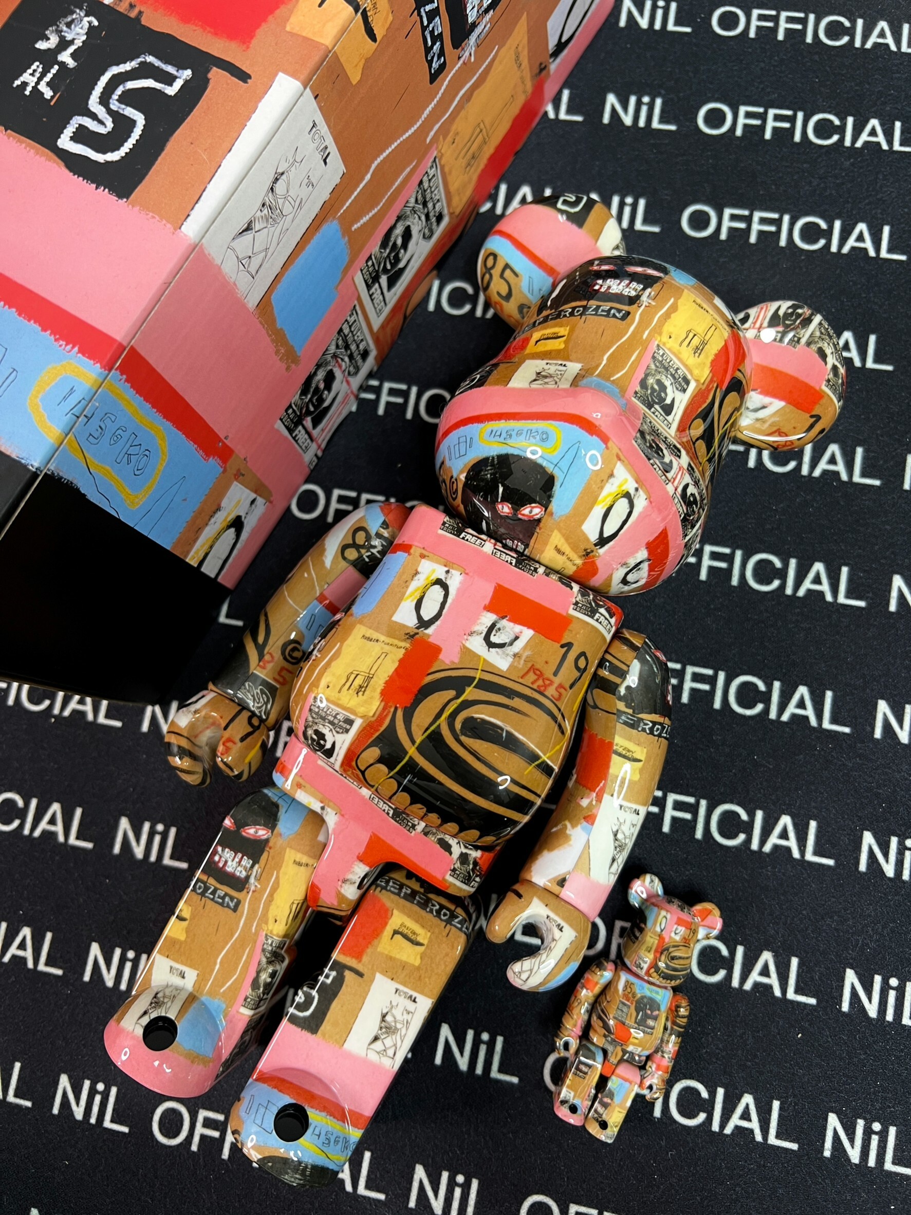 BE@RBRICK Andy Warhol Basquiat 2 巴安 2代 巴斯奇亞 400% 100%