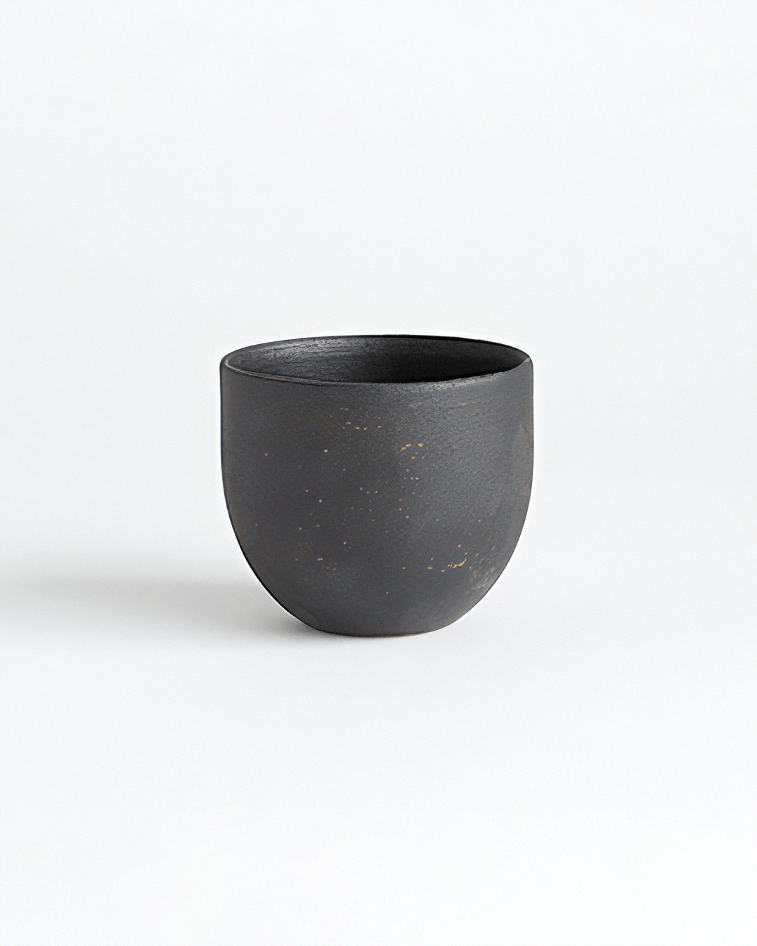 Meizan kiln Teiban Ware latte cup brown｜Shigaraki ware