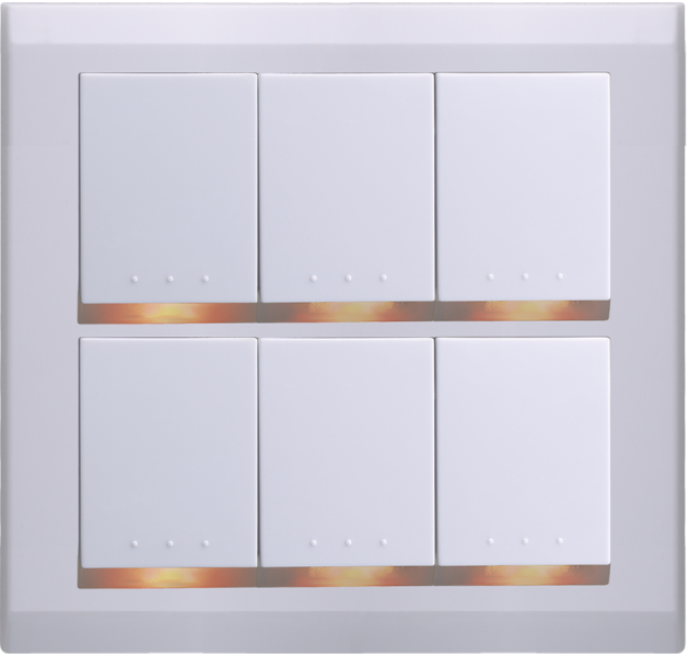 中一 月光基本款/六開關蓋板組 JY-N5652-LI