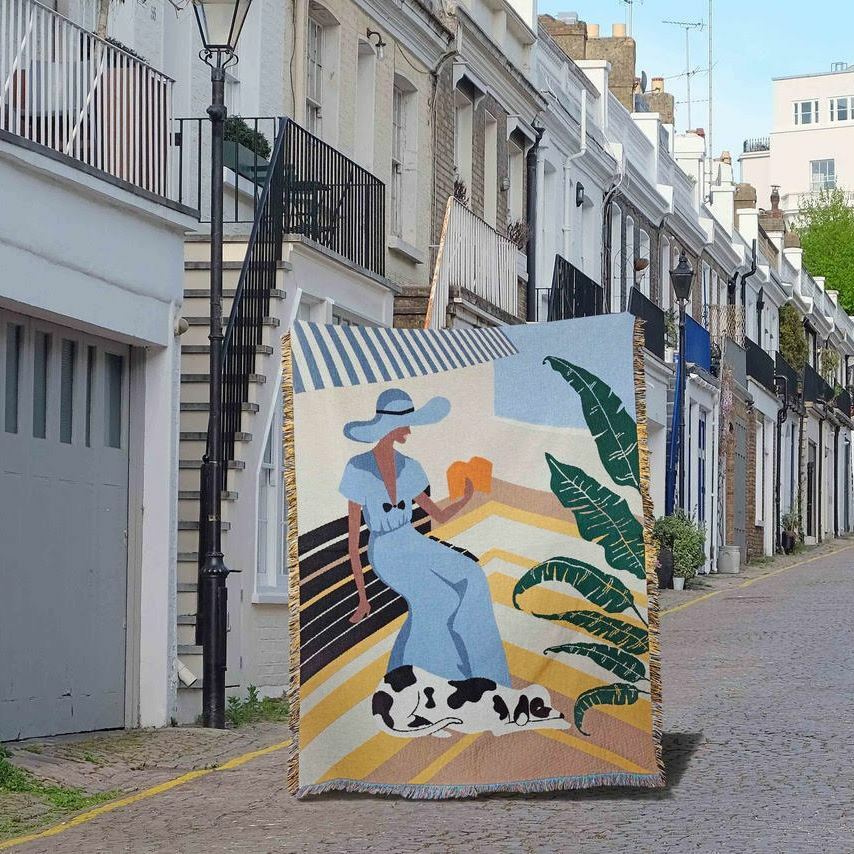 ATELIER YUCHI - 寧靜編織毯