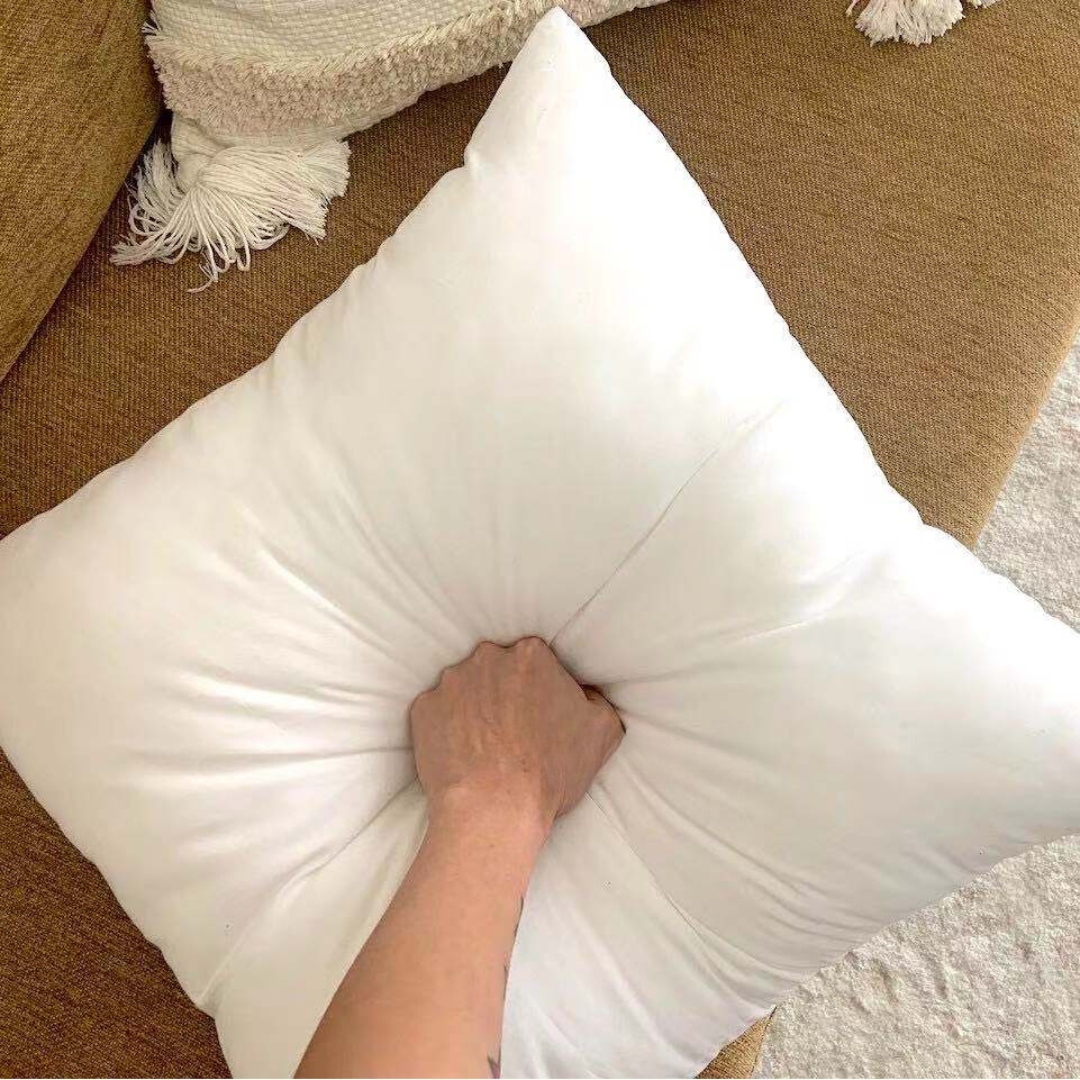 全白磨毛枕芯 (方形/長型)