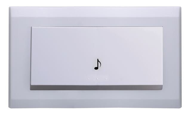 中一 月光基本款/電鈴押扣蓋板組（橫式） JY-N5561-LI