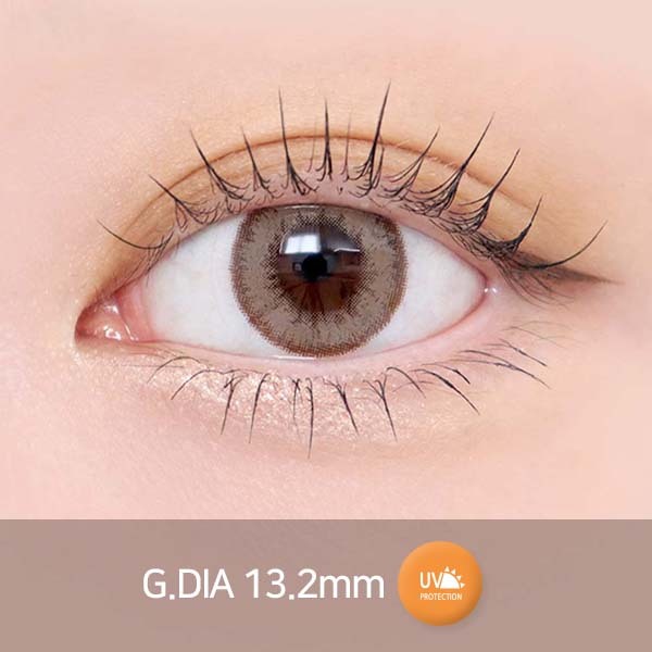 [月拋特薄][防UV] LENSSIS 1 Month WESOME Choco 月拋彩妝隱形眼鏡｜每盒2片