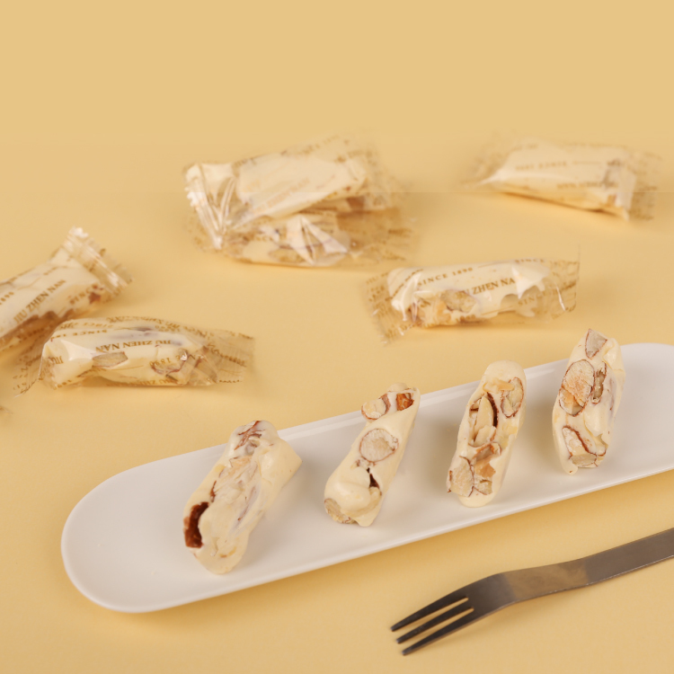 杏仁牛軋糖200g/袋 (奶蛋素)｜舊振南