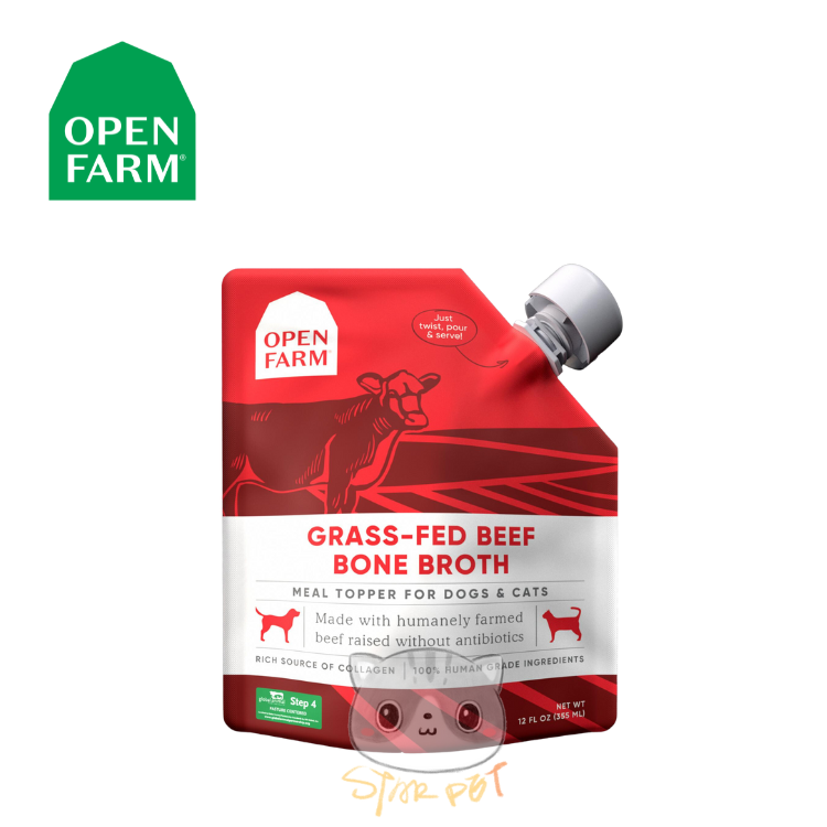 Open Farm - Grass-Fed Beef Bone Broth 12fl oz