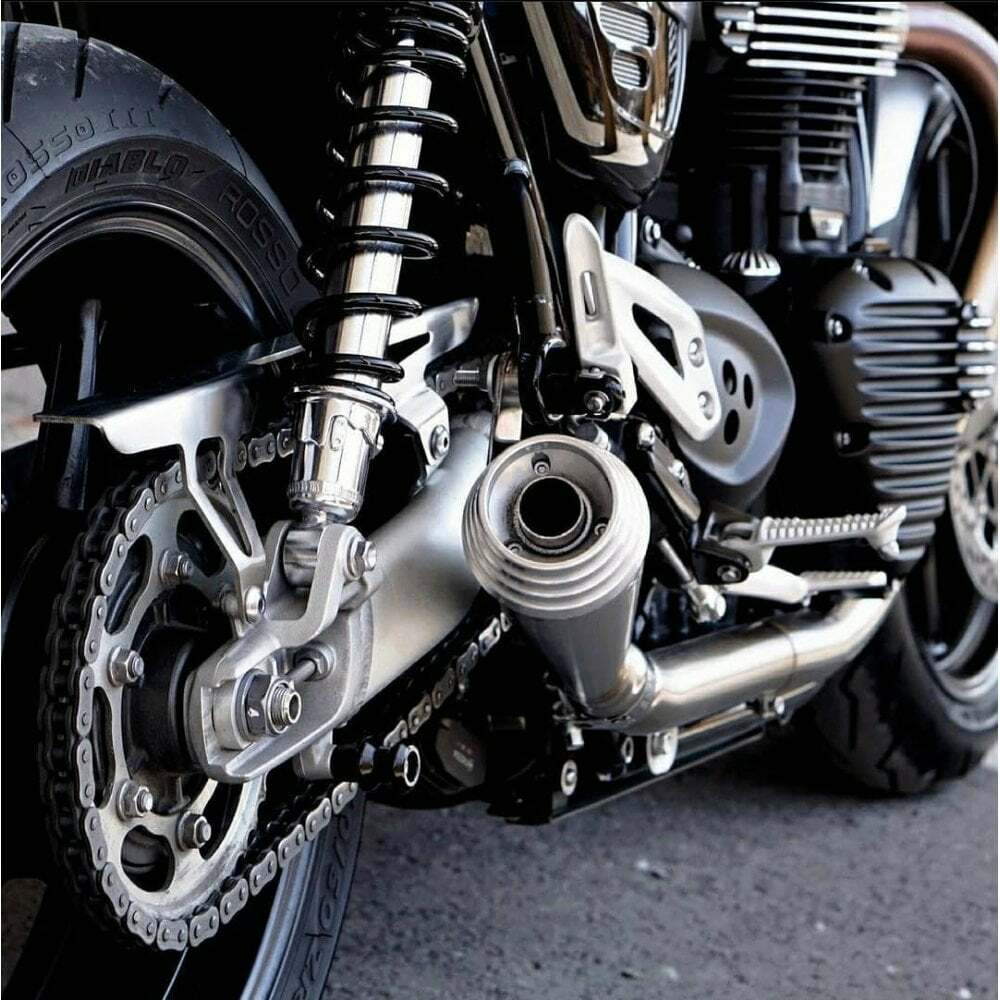 Motone LC Gladius - Speed Twin/Thruxton Chain Guard - Polished
