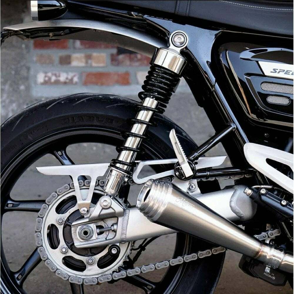 Motone LC Gladius - Speed Twin/Thruxton Chain Guard - Brushed