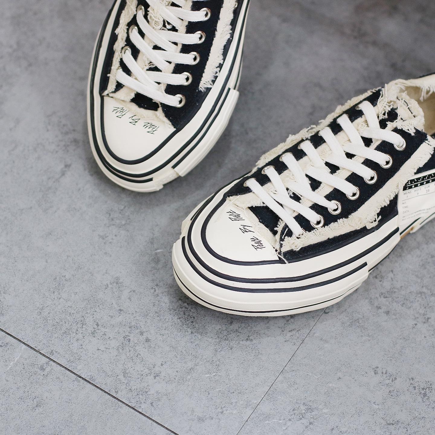 xVessel G.0.P. Low Black White 黑白色 S19X001B