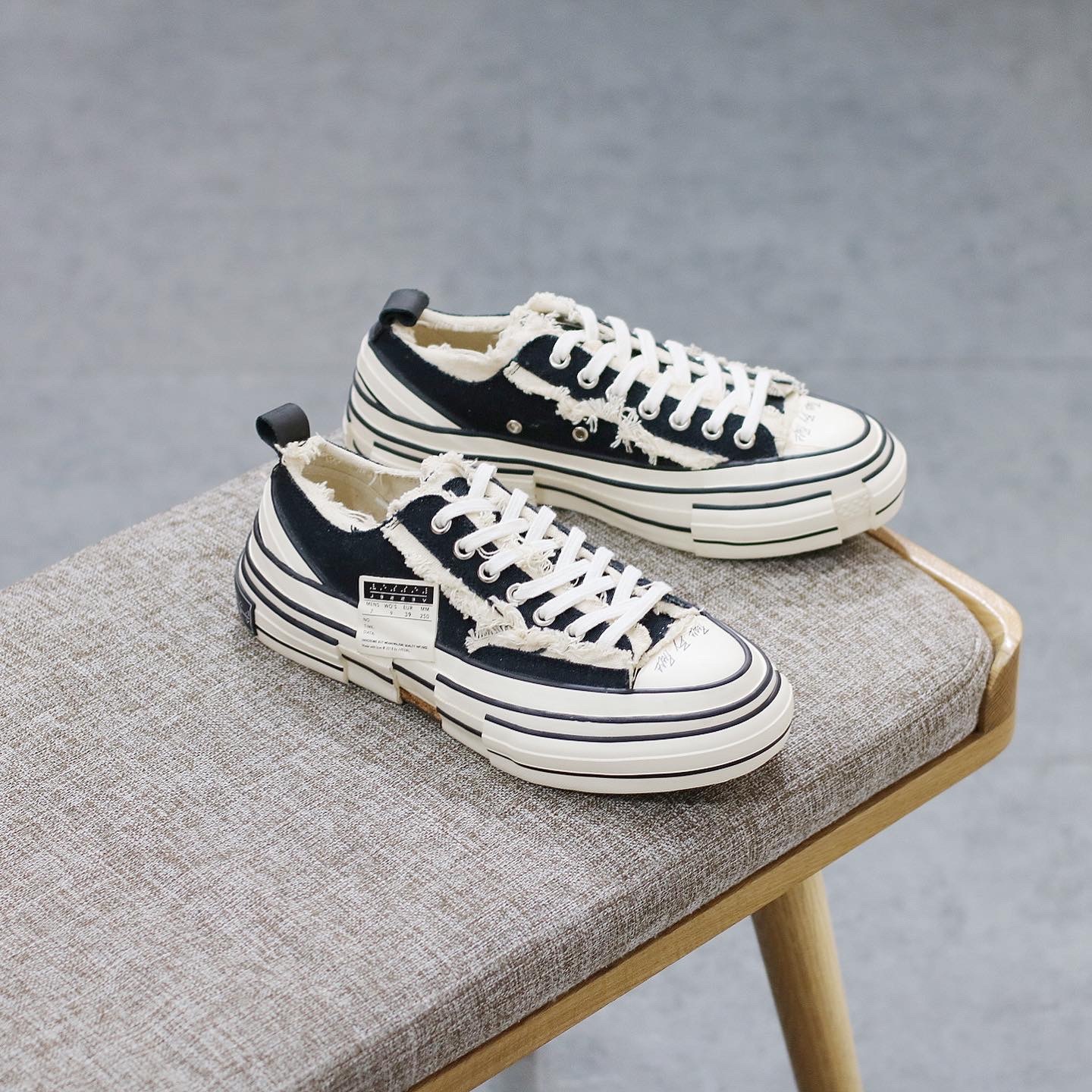 xVessel G.0.P. Low Black White 黑白色 S19X001B