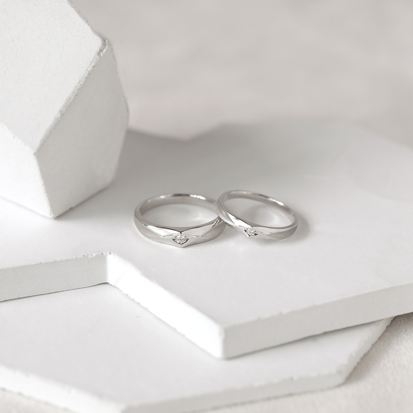 默契 — 鑽石對戒