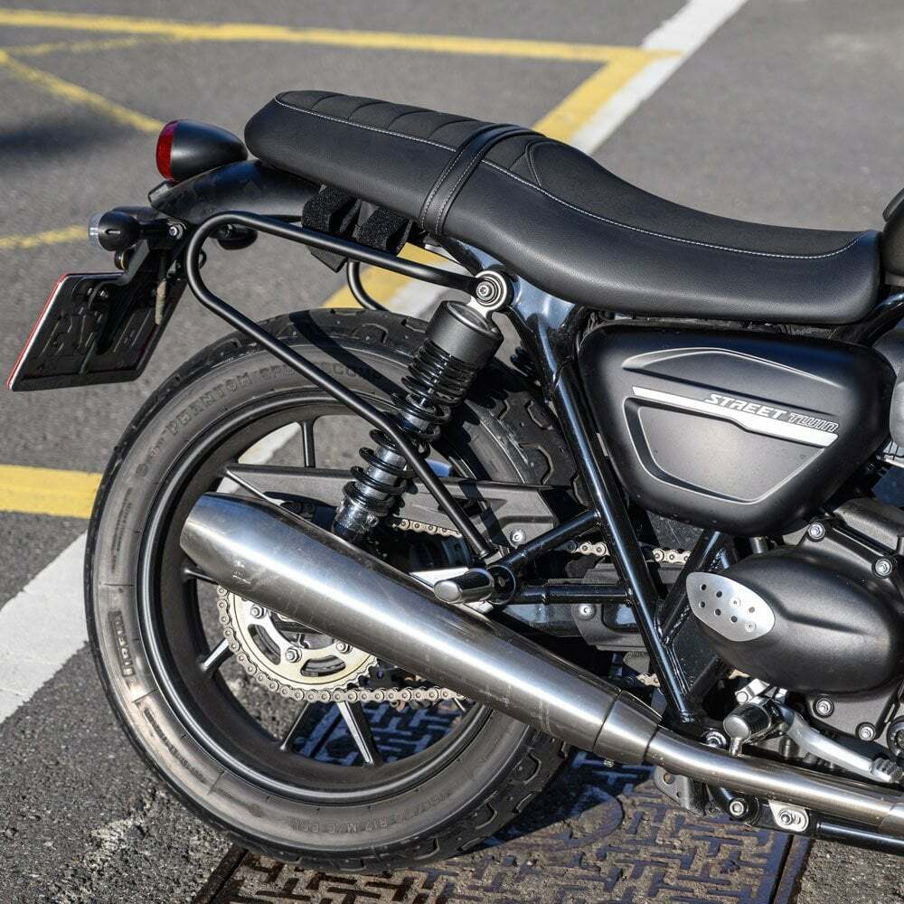 Motone 水冷凱旋專用 側包架 黑