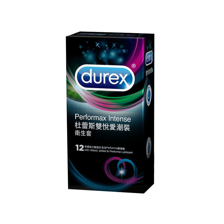 Durex 杜蕾斯 雙悅愛潮裝衛生套(飆風碼+顆粒螺紋+舒適裝)