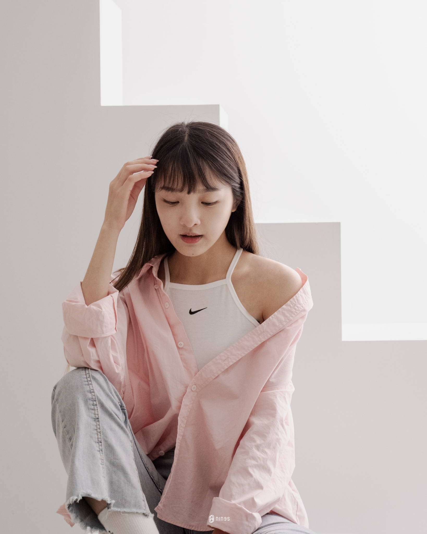 【零碼】NIKE SPORTSWEAR ESSENTIALS 羅紋 白色背心 DV7961100