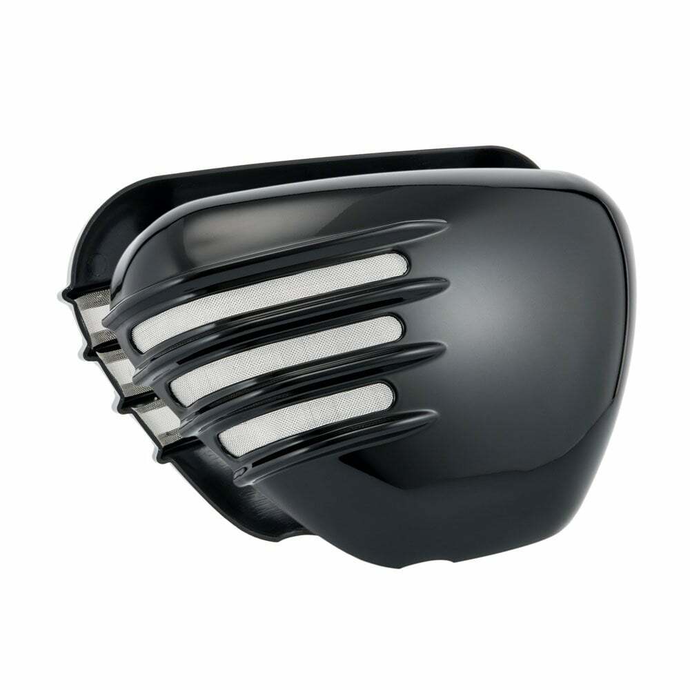 Motone 水冷 Street Twin 900 專用 鰭片 側蓋 - 亮黑