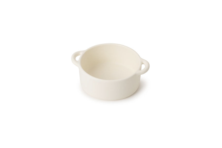 中川政七-kamoshika道具店-圓形烤皿 S 白