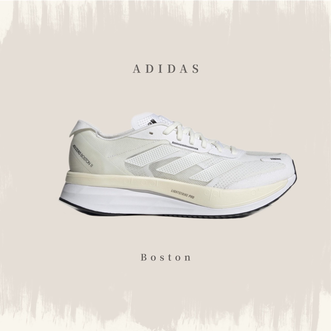 ADIDAS ADIZERO BOSTON 11 全白GY2586