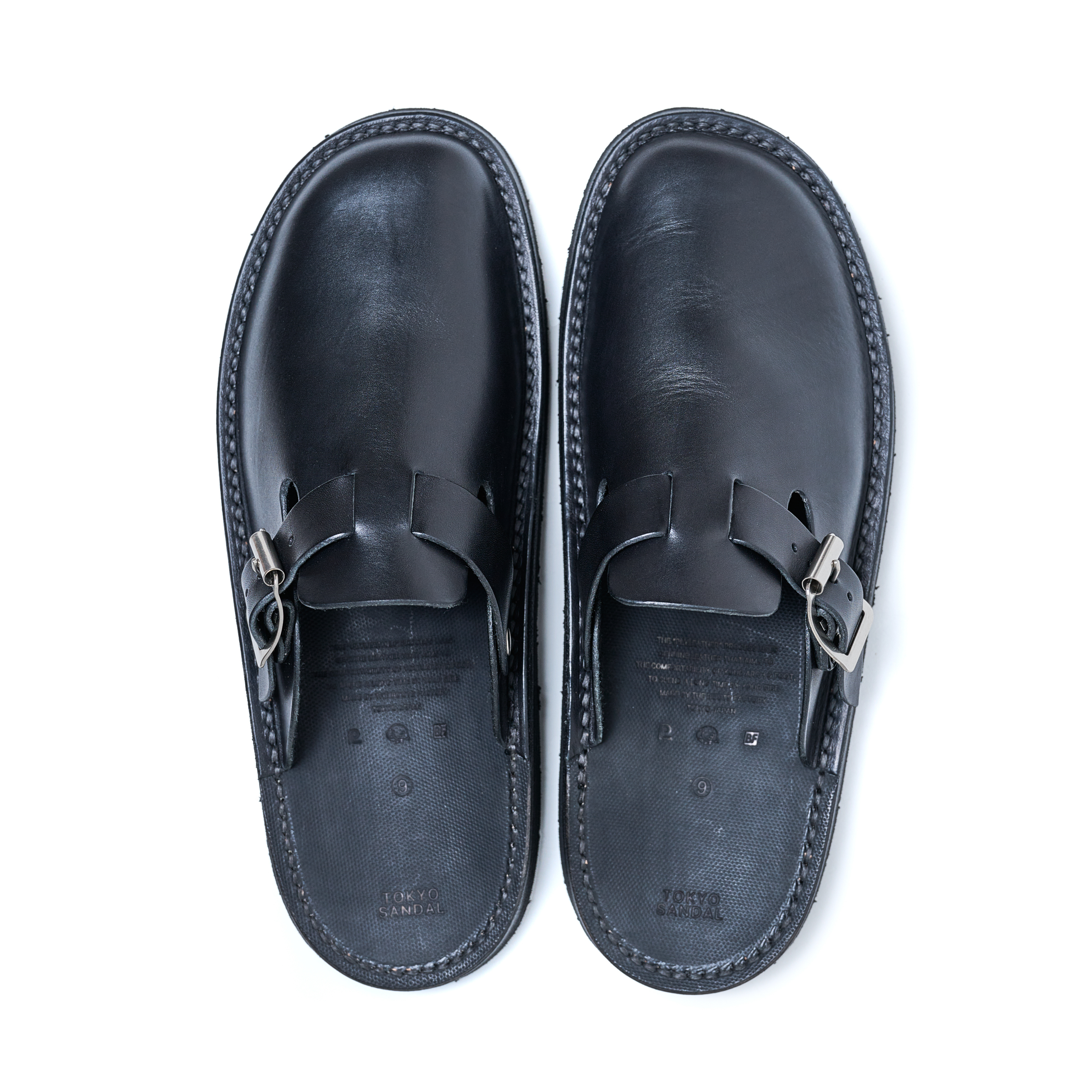 Tokyo Sandal - Engineer Slip-On (Black)