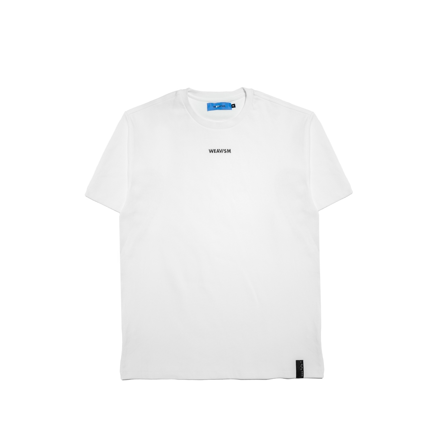 刺繡LOGO重磅寬鬆上衣- 白