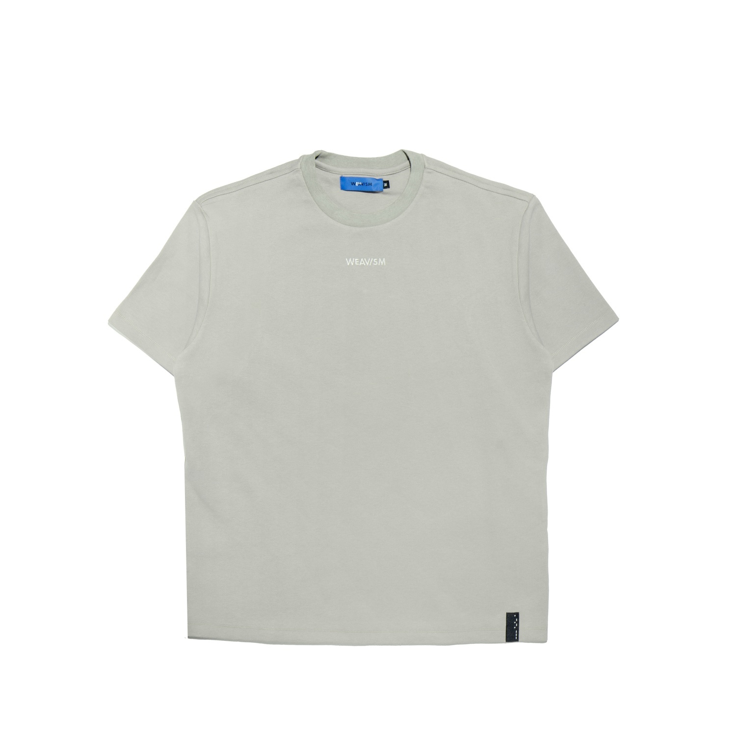 刺繡LOGO重磅寬鬆上衣- 灰