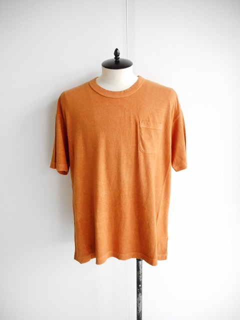 9/3 RE-STOCK: VISVIM JUMBO TEE S/S (UNEVEN DYE) - ORANGE PRE ORDER ITEM (預訂中)
