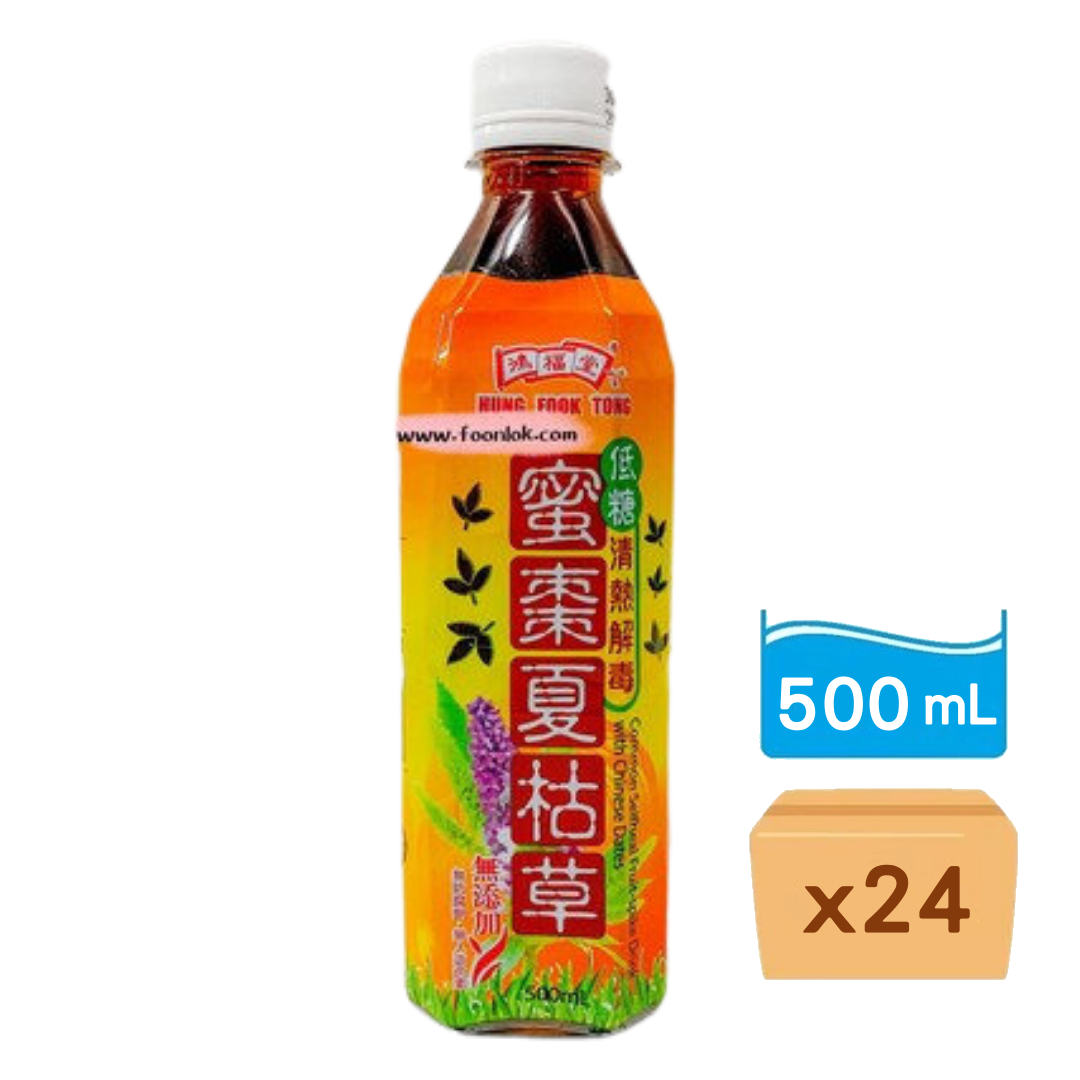 鴻福堂-蜜棗夏枯草 500ml x 24樽