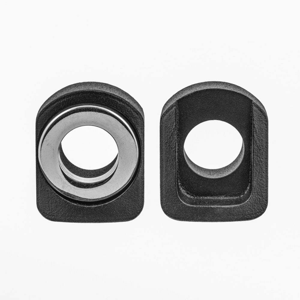 Motone LC Forged Aluminium Chain Adjuster Block Kit - Black