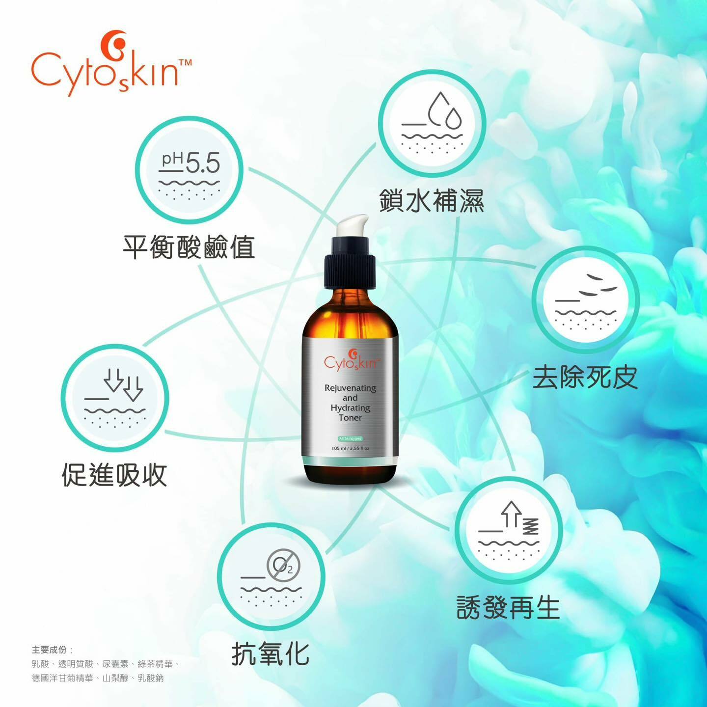 CytoSkin 煥膚補濕美肌水 105ml