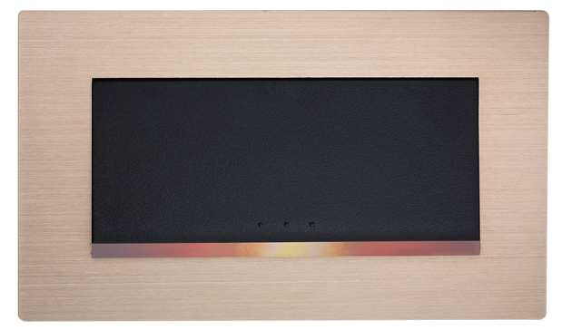 中一 月光系列摩登金－一開關蓋板組 JY-N5152-MRD