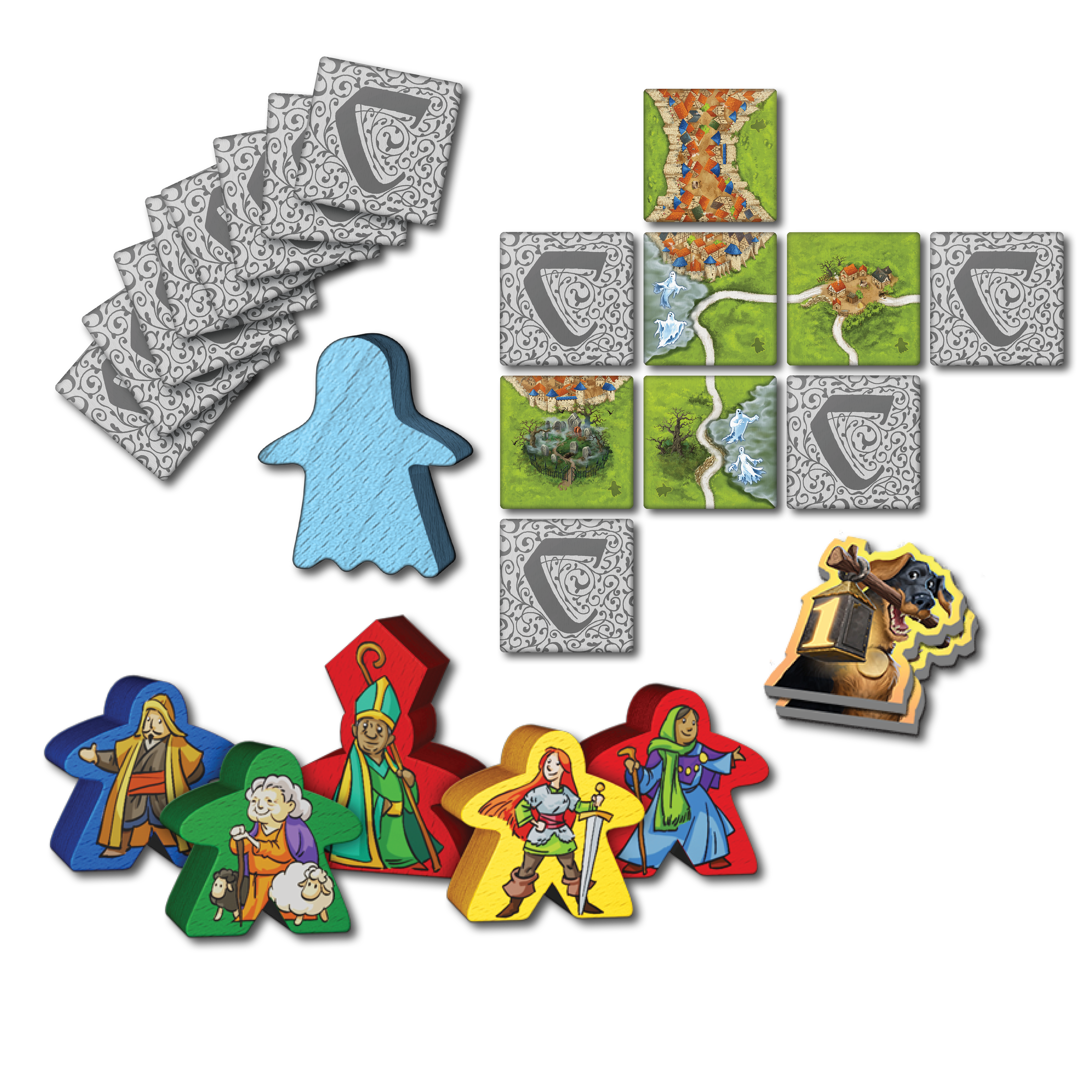 Mists over Carcassonne 卡卡頌霧中情誼 - 繁體中文版