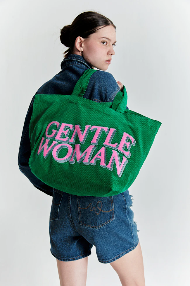 現貨｜泰國直送 🇹🇭  GENTLEWOMAN Corduroy Tote : Green