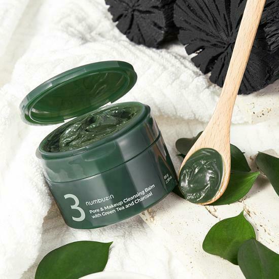 [ numbuzin ] No3 Pore & Makeup Cleansing Balm With Green Tea And Charcoal