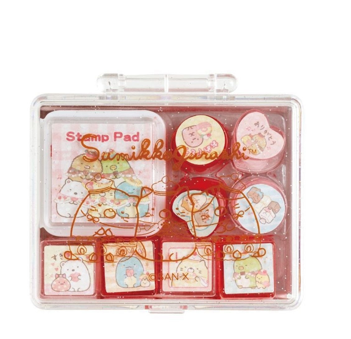角落生物迷你印章套裝S size-Pink(日本直送)