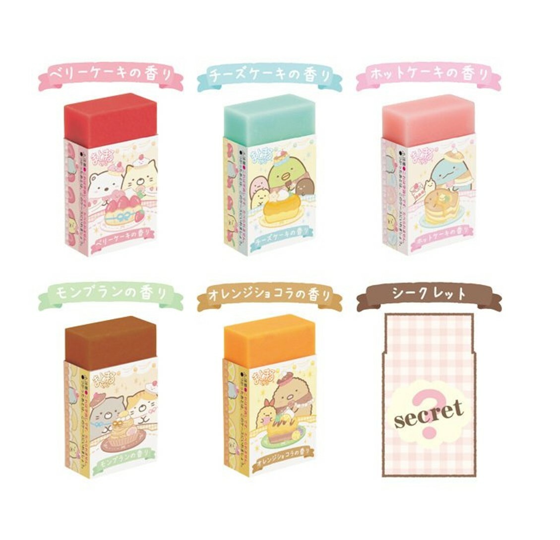 角落生物 香味擦膠 橡皮擦(隨機)