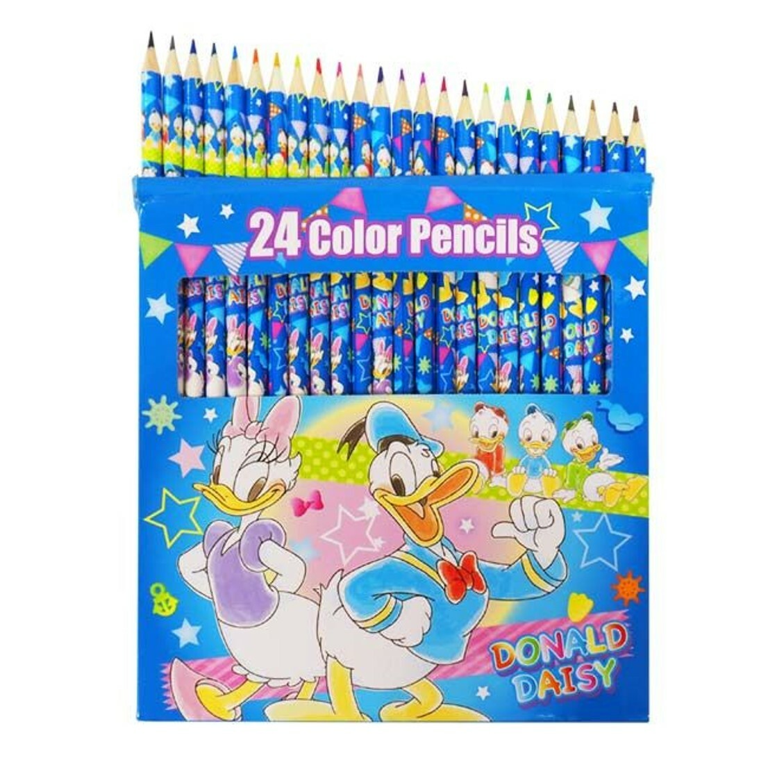迪士尼唐老鴨 顏色筆套裝-24色(日本直送)