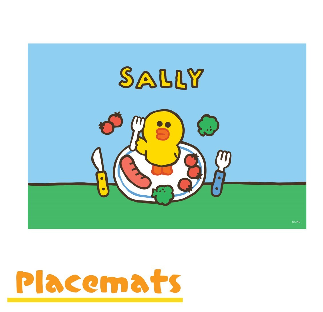 LINE FRIENDS - 餐墊 -Sally