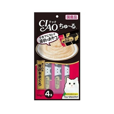 CIAO 吞拿魚+豪華吞拿魚 (4支裝)【$100 X 7 包】