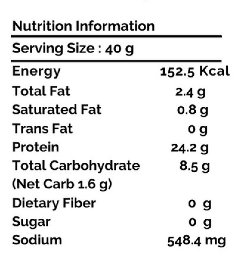 FitFin 生酮脆烤豬肉乾 40g