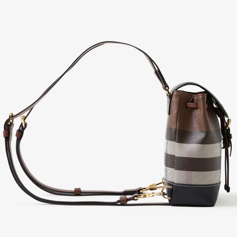 Burberry canvas 迷你雙肩小書包