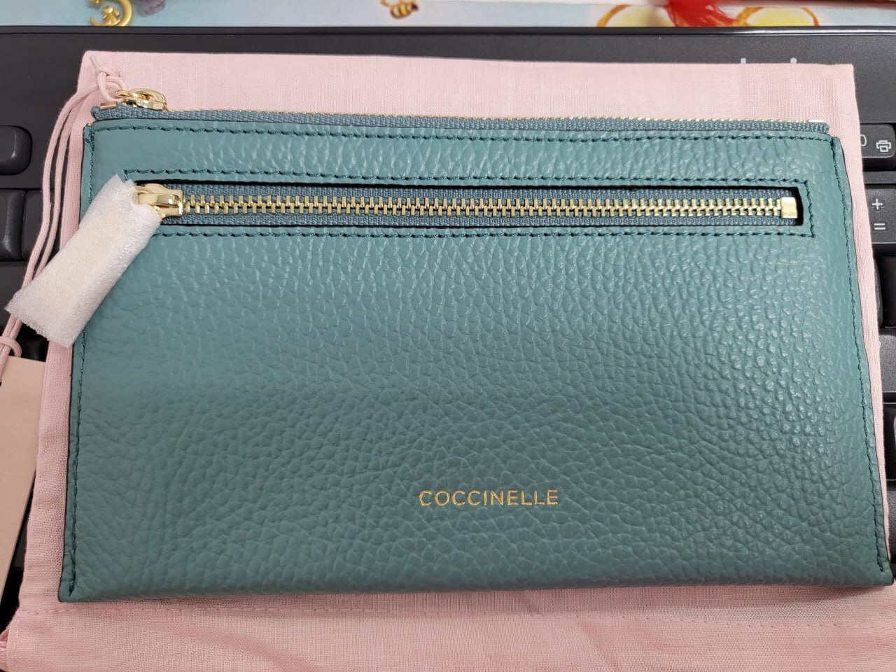 [S] COCCINELLE E593F19D880B41 SMALL CLUTCH BAG,INDIGO, 8059978505132 (SCC61)