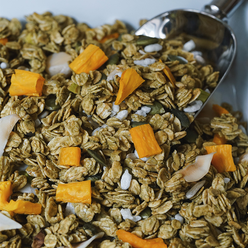 【夏季限量】香蘭芒果穀麥脆片