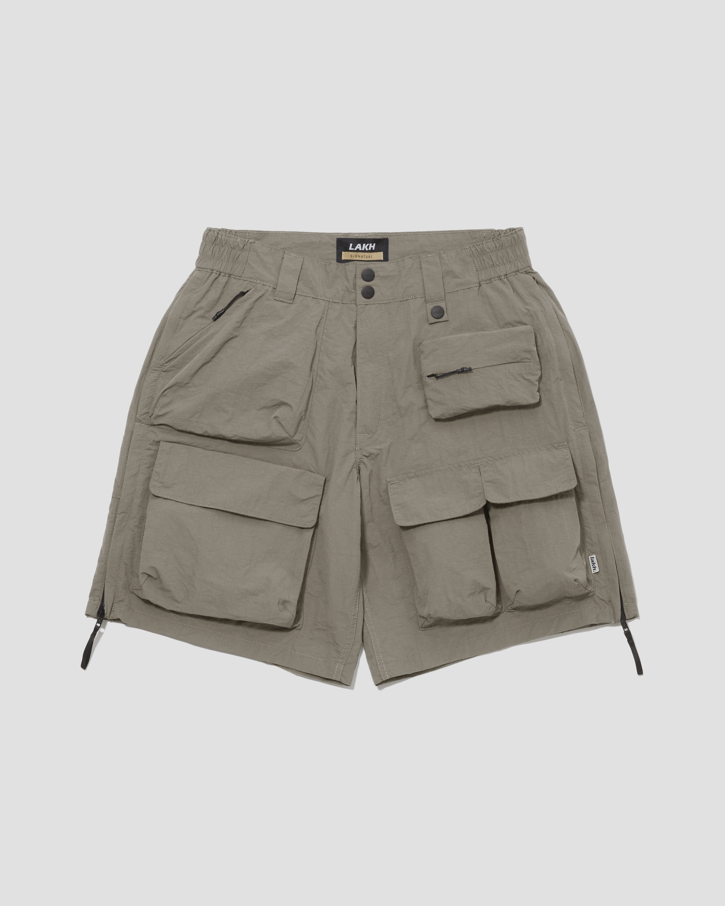 [現貨] LAKH Functional Ten Pockets Cargo Shorts Ash