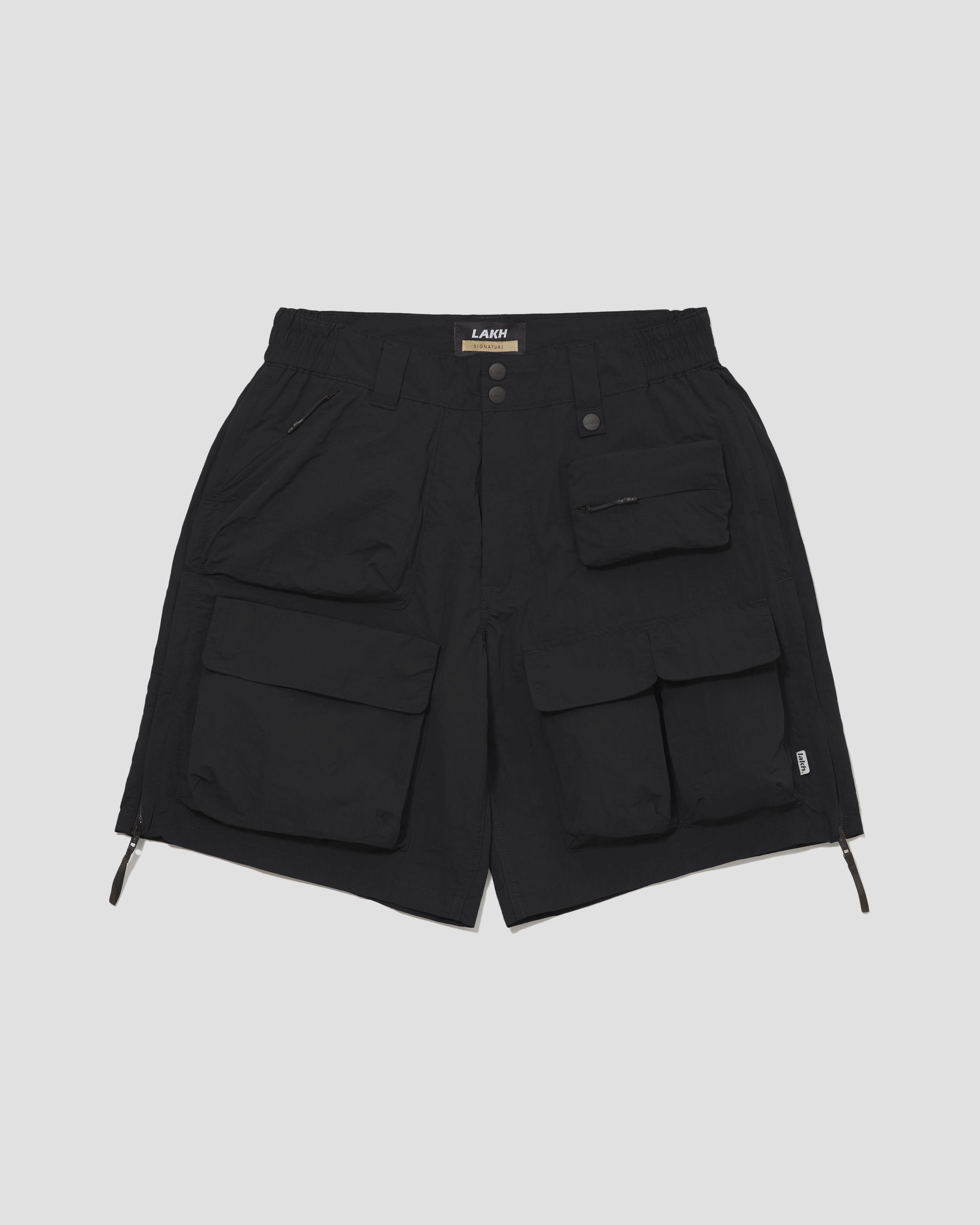 [現貨] LAKH Functional Ten Pockets Cargo Shorts Black